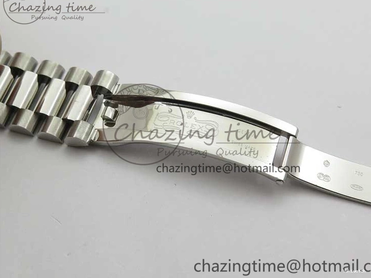 Markers 40mm SS Bracelet Green 228239 SS Stick 904 Version Dial Day-Date Dial A2836 on President New BP 0714